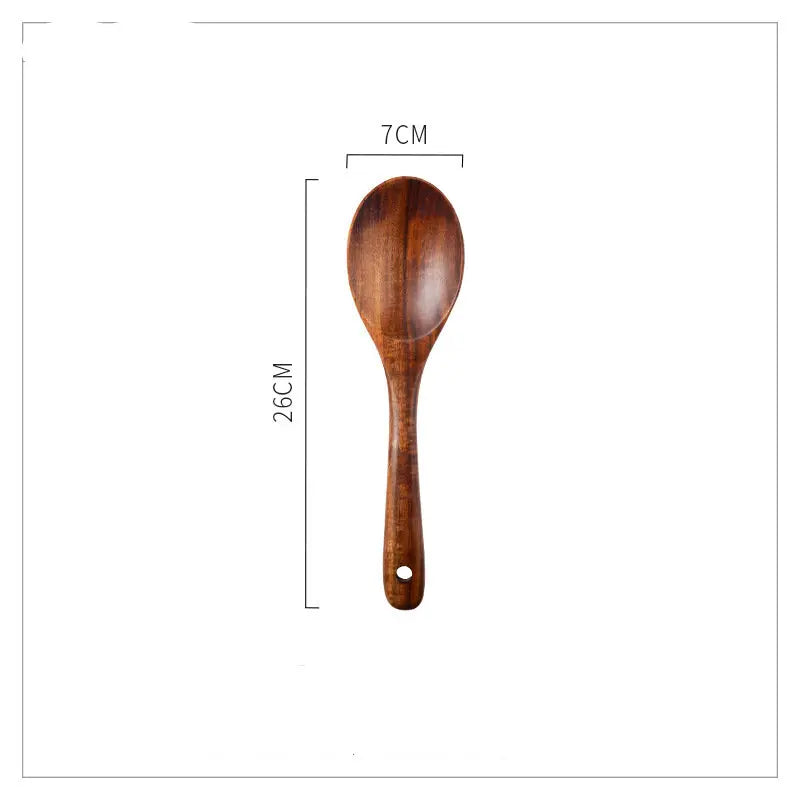 Acacia Wooden Salad Bowls Large Spoon Forks