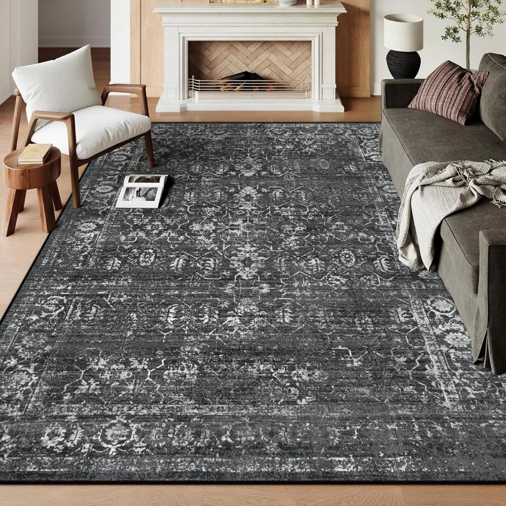 Area Rugs 9x12 Living Room Soft Large Rugs  Non Slip