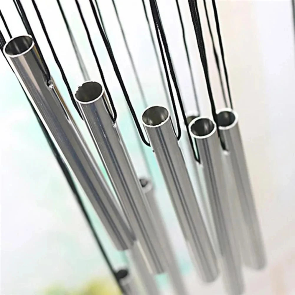 23in Wind Chime 12 Metal Aluminium Tube Chimes