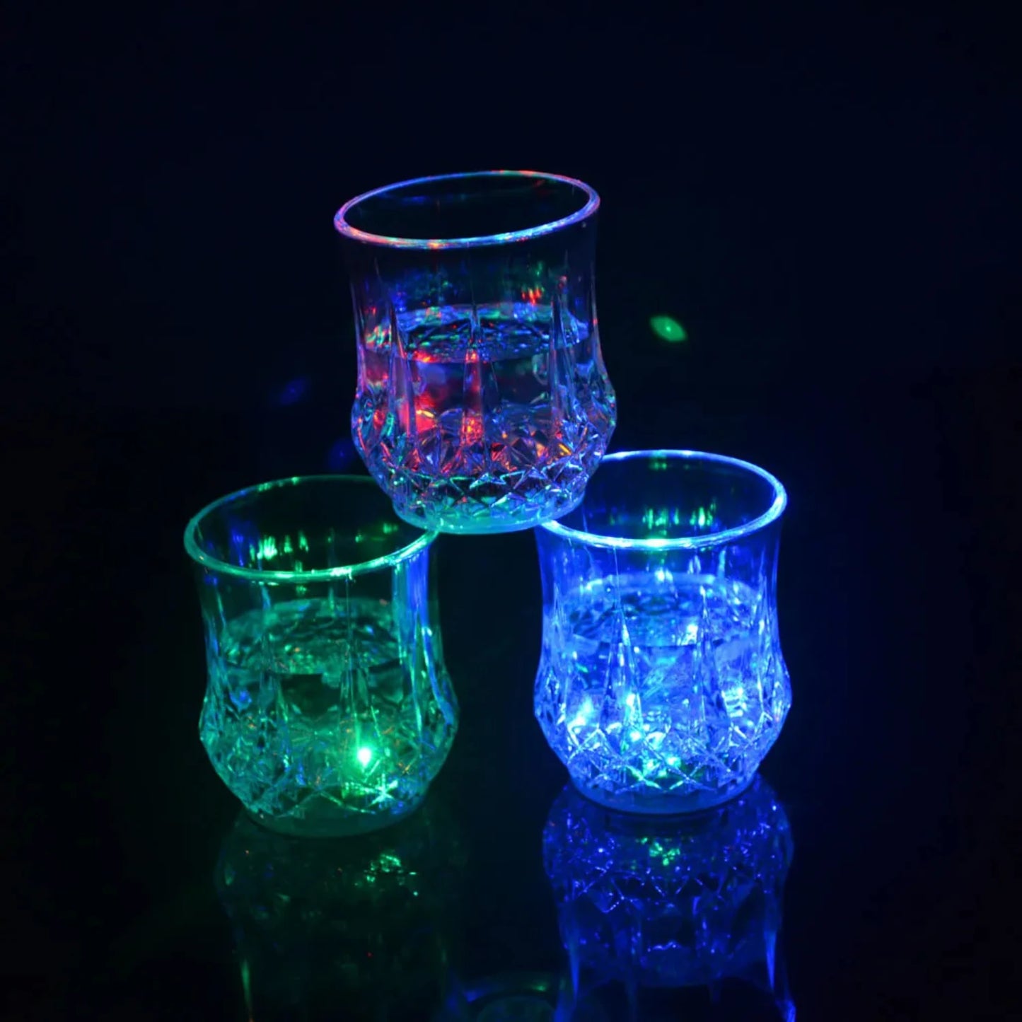 Colorful LED Glowing Beer Cup - Wine Glass