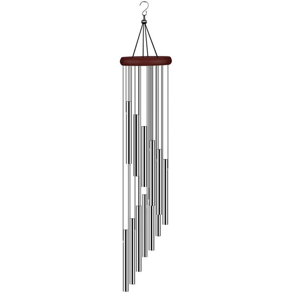 23in Wind Chime 12 Metal Aluminium Tube Chimes