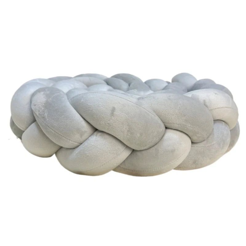 Handmade Knotted Floor Mat Pillow Soft