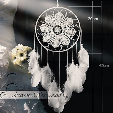 big dream catcher hanging/light decoration