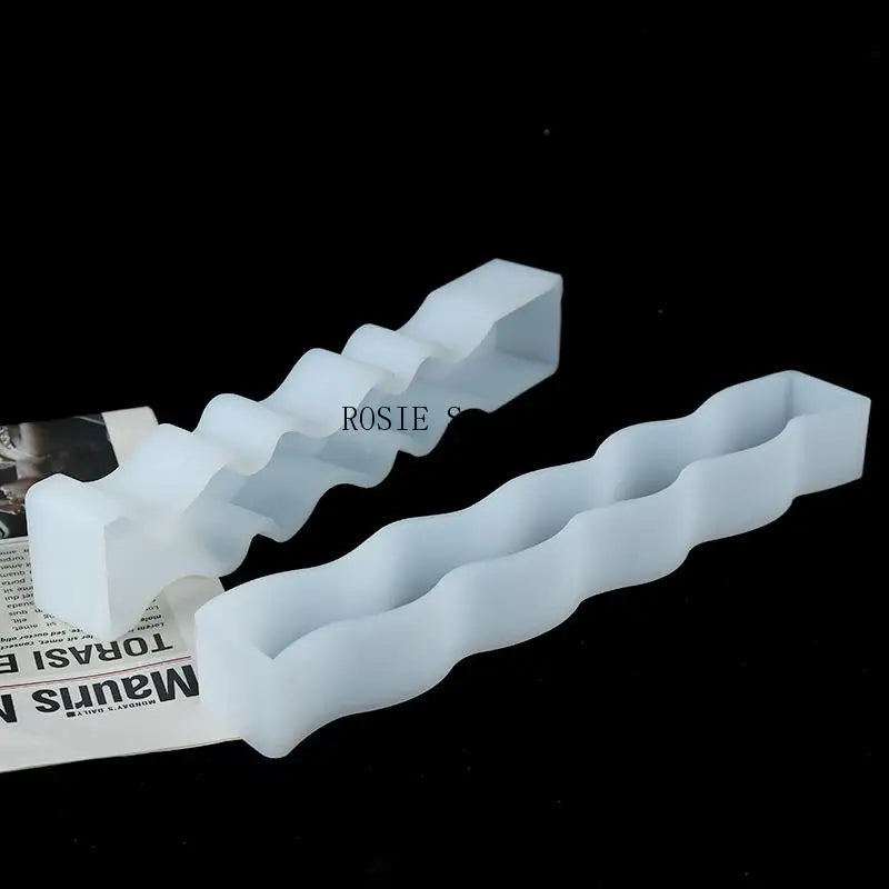 Long Strip Silicone Candle Mold Irregular Cylinder Candle Mold