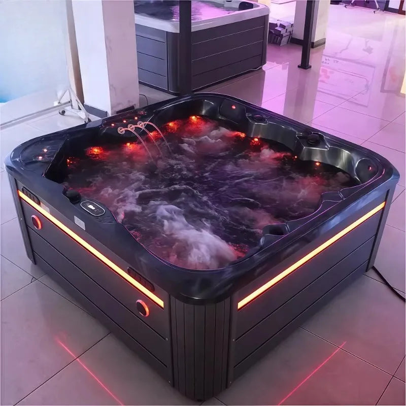 5 Adults Spa Whirlpool Jacuzzi Massage Hydrotherapy 140 Jets