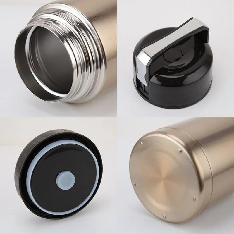 Large Capacity 1000ML Thermos Portable Stainless Steel Food Containers