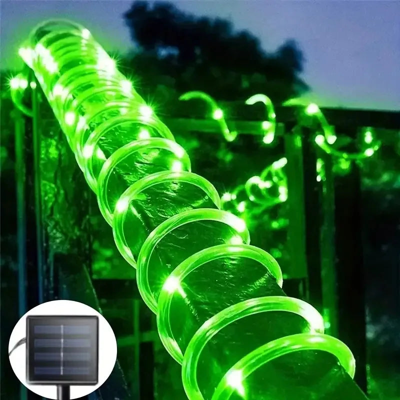 Solar Rope Lights Solar LED Light  Deck Outdoor Solar String