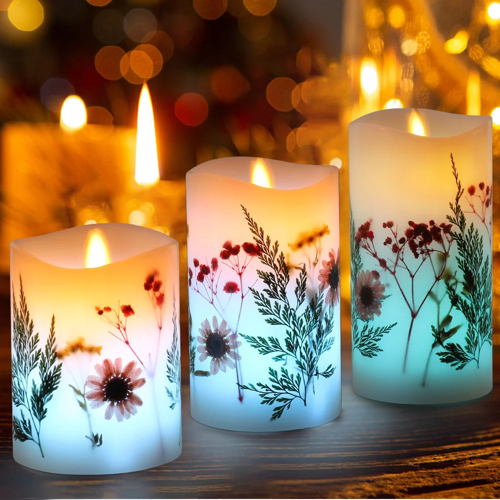 LED Electronic Flameless Flickering Candles Tea-light Battery Power