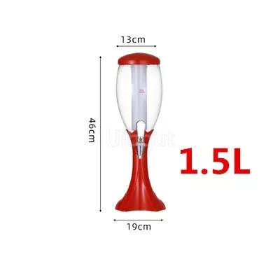 1.5L 3L Wine Beer cocktail Beer Pagoda Tea Bucke