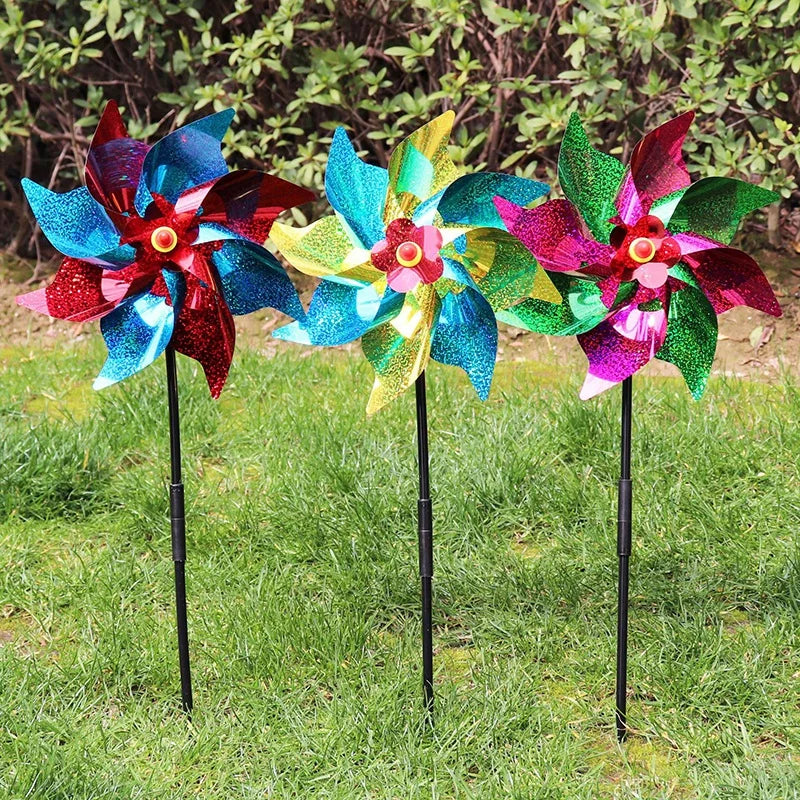 Laser Bird Repelling Windmill 24CM