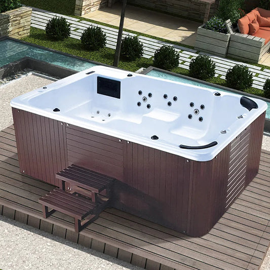 European air jet massage hot spa tub outdoor SPA hot tub