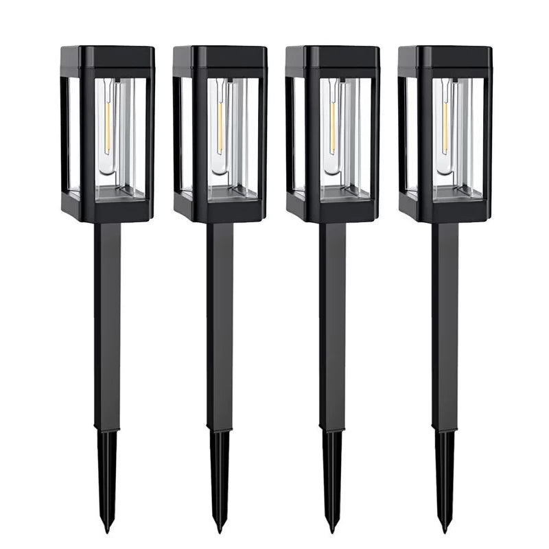 Patio Decor Solar Pathway Lights Outdoor Waterproof LED Bulb Solar