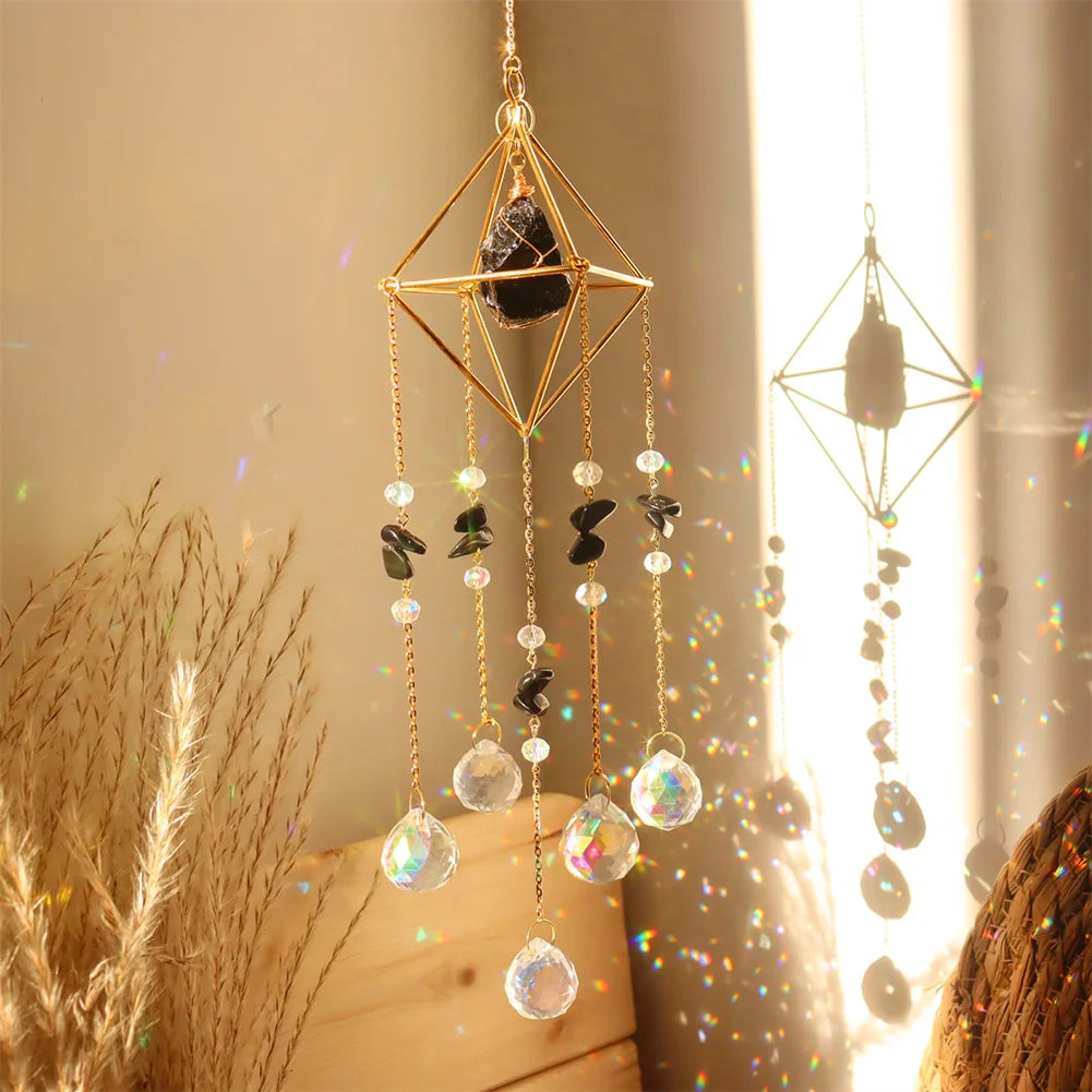 Crystal Prisms Pendant Wind Chime