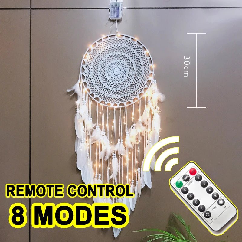 big dream catcher hanging/light decoration