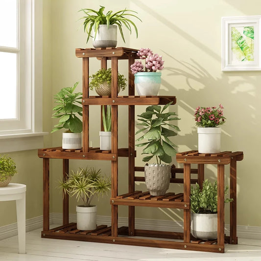 Aesthetics Trendy Flower Shelf Minimalist Plant shelves