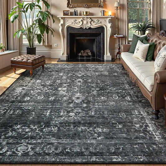 Area Rugs 9x12 Living Room Soft Large Rugs  Non Slip