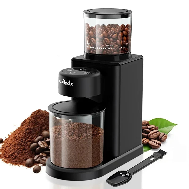 Automatic Conical Burr Coffee Grinder with 25 Precise Grind Settings 2-12 Cups