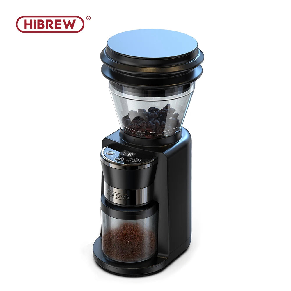 Automatic Burr Mill Electric Coffee Grinder with 34 Gears