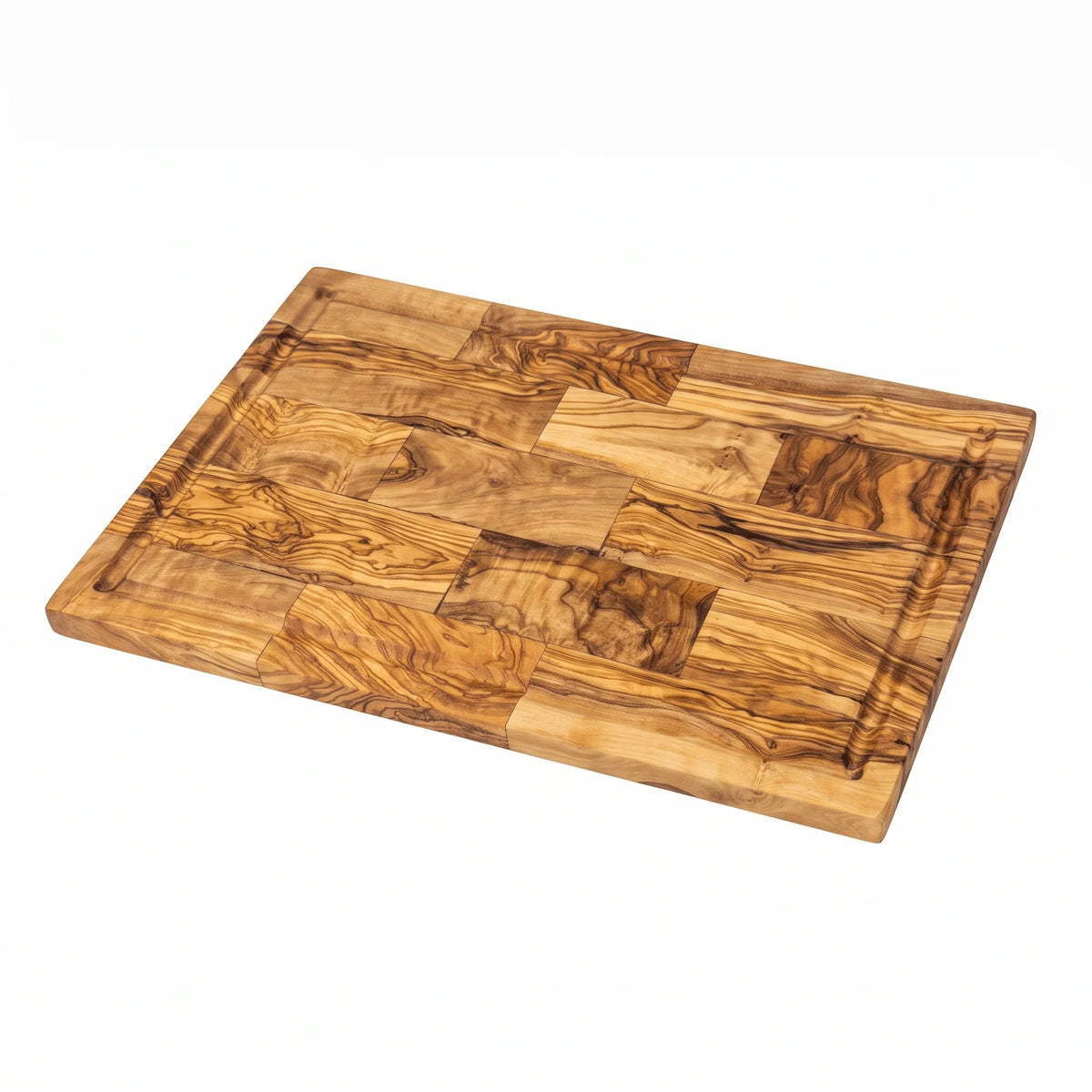 Olive Wood Large Cutting Board, 15.5" x 10" Charcuterie