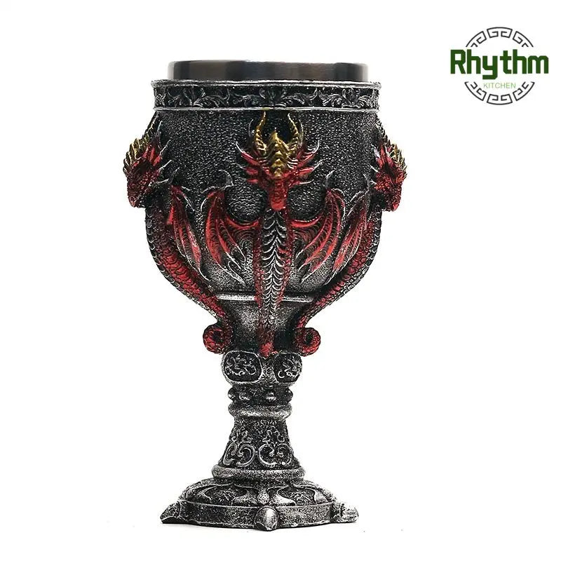 54 Styles Viking Pirate Series: Stainless Steel  Champagne Glass