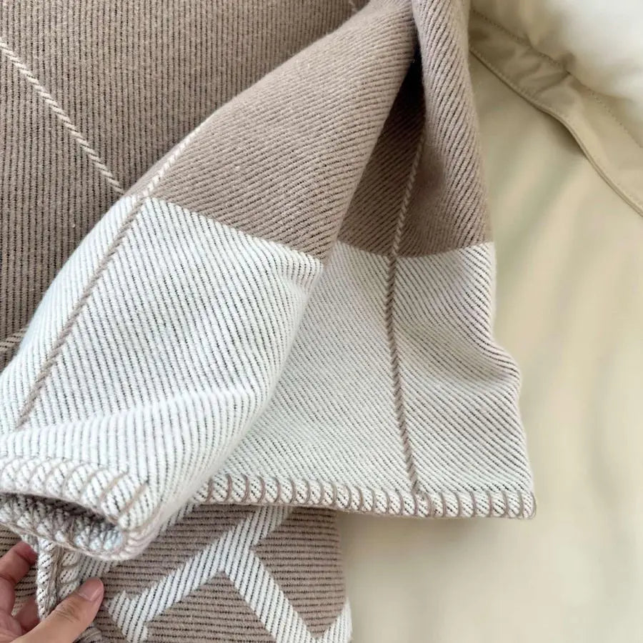 Blanket Soft Throw Blanket Faux Fleece Cashmere