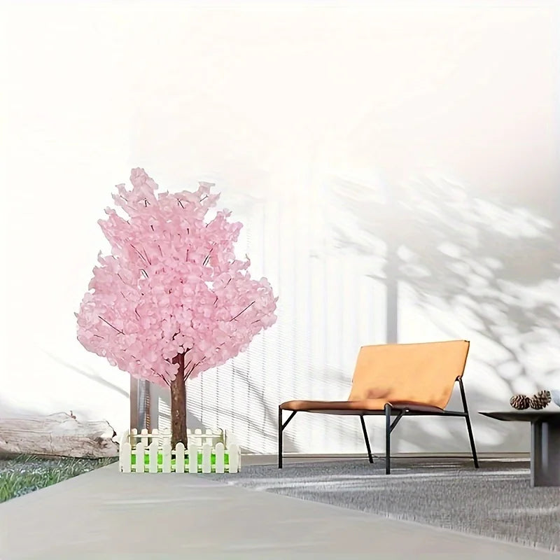Artificial Cherry Trees Indoor Decor: Pink Tree Outdoor