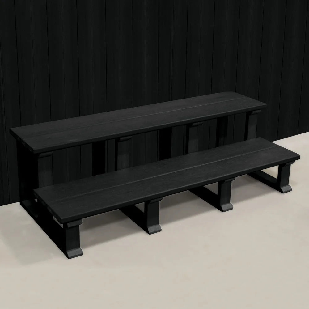Hot Tub Steps Two Tier 48 Inch Wide