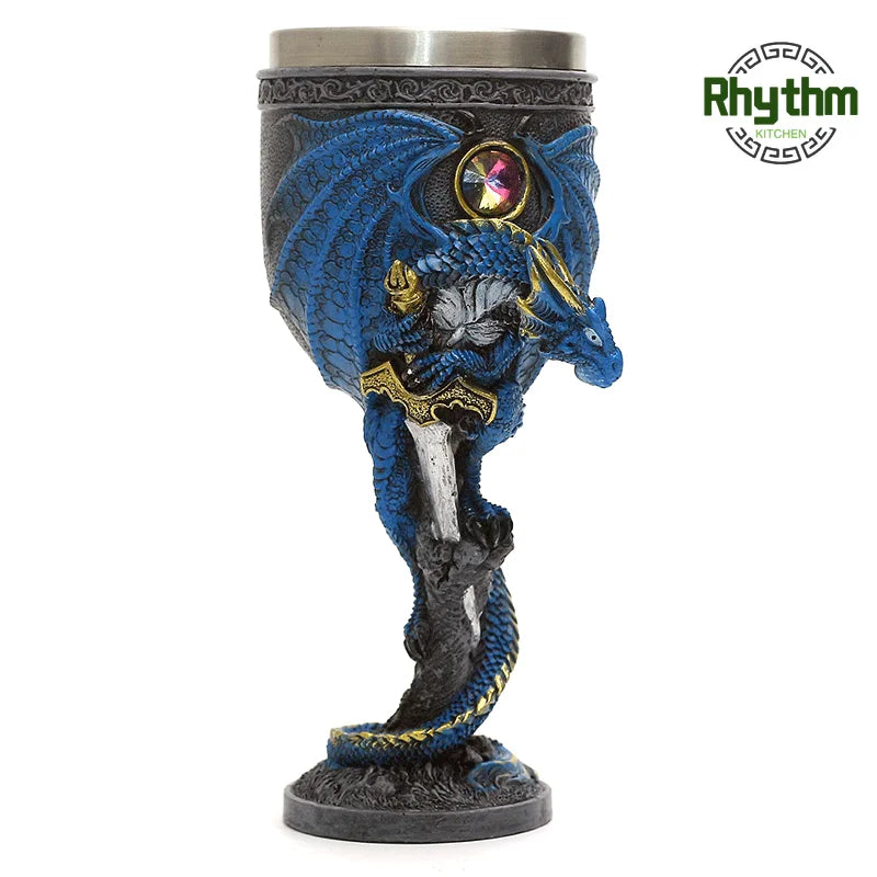 54 Styles Viking Pirate Series: Stainless Steel  Champagne Glass