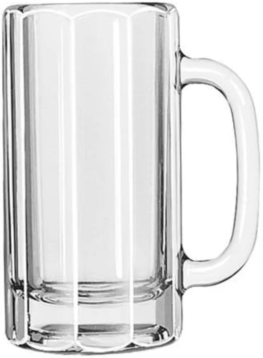 Libbey 12 Ounce Paneled Beer Mugs and Glasses