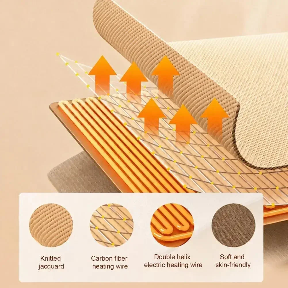 Heated Shawl Lightweight Wearable Blanket