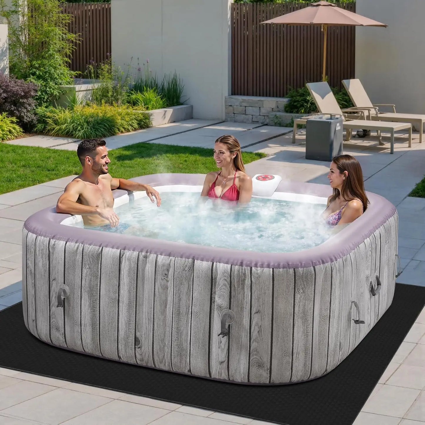 Portable Outdoor Spa Four To Six Person Inflatable