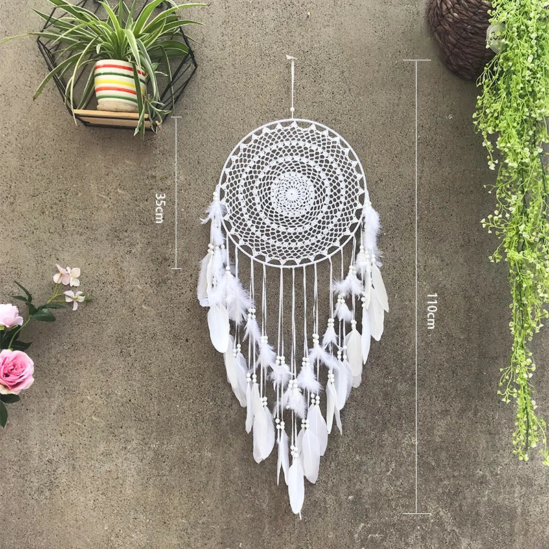 big dream catcher hanging/light decoration