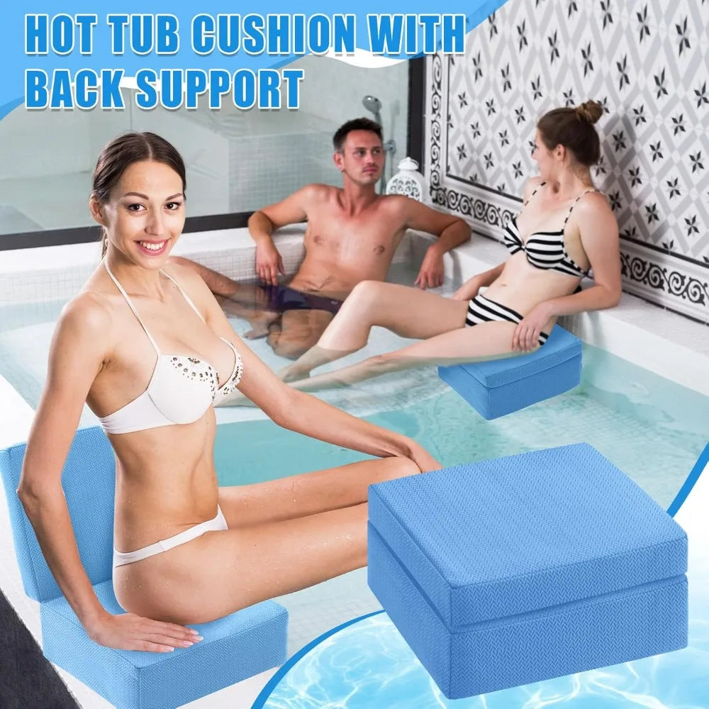 4 Pcs Foldable Hot Tub Booster Seat