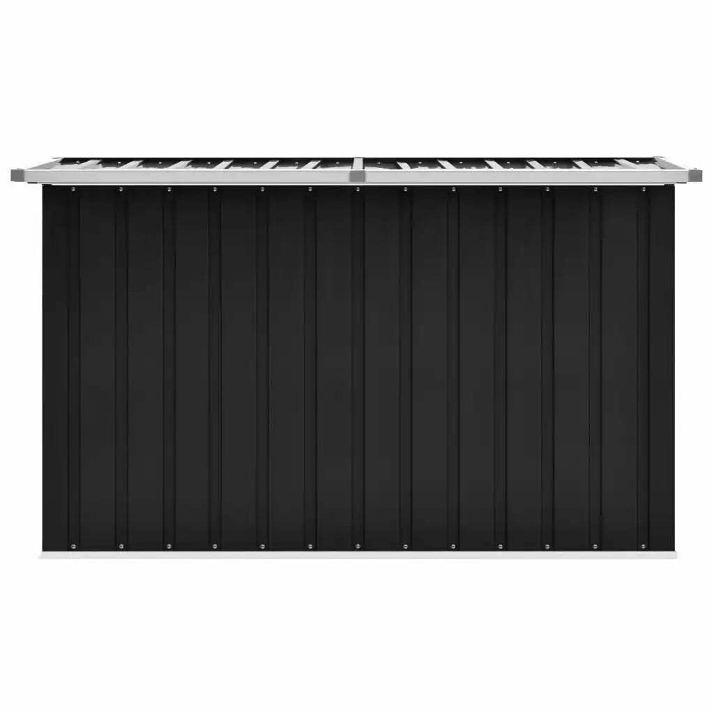 Garden storage box Anthracite 129x67x65 cm