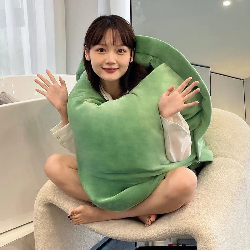 Green Lazy Bean Bag Sofa Puff Lounge