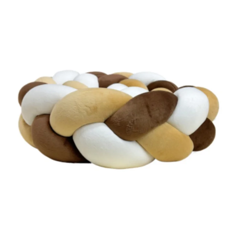 Handmade Knotted Floor Mat Pillow Soft