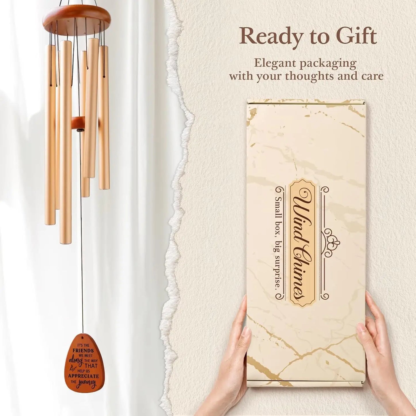 Friendship Wind Chime Best Friend Gifts