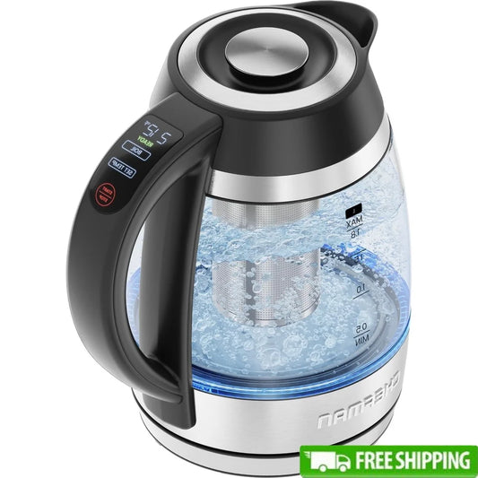 Custom-Temp Electric Kettle 1750W  1.8L Fast Boil