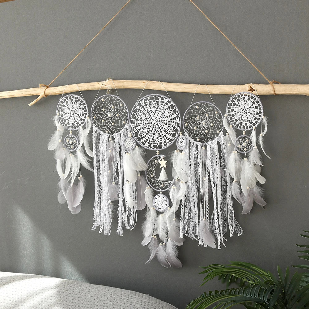 5pcs Dreamcatcher Set - Large Wall Hanging