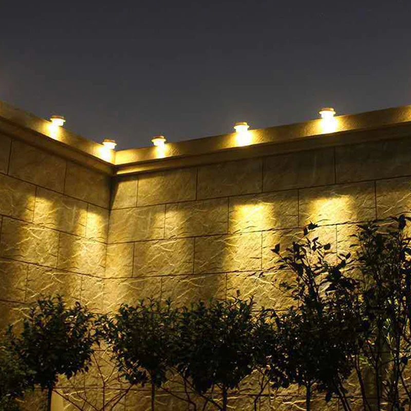 Solar Powered Lights Outdoor Fence LED Lighting