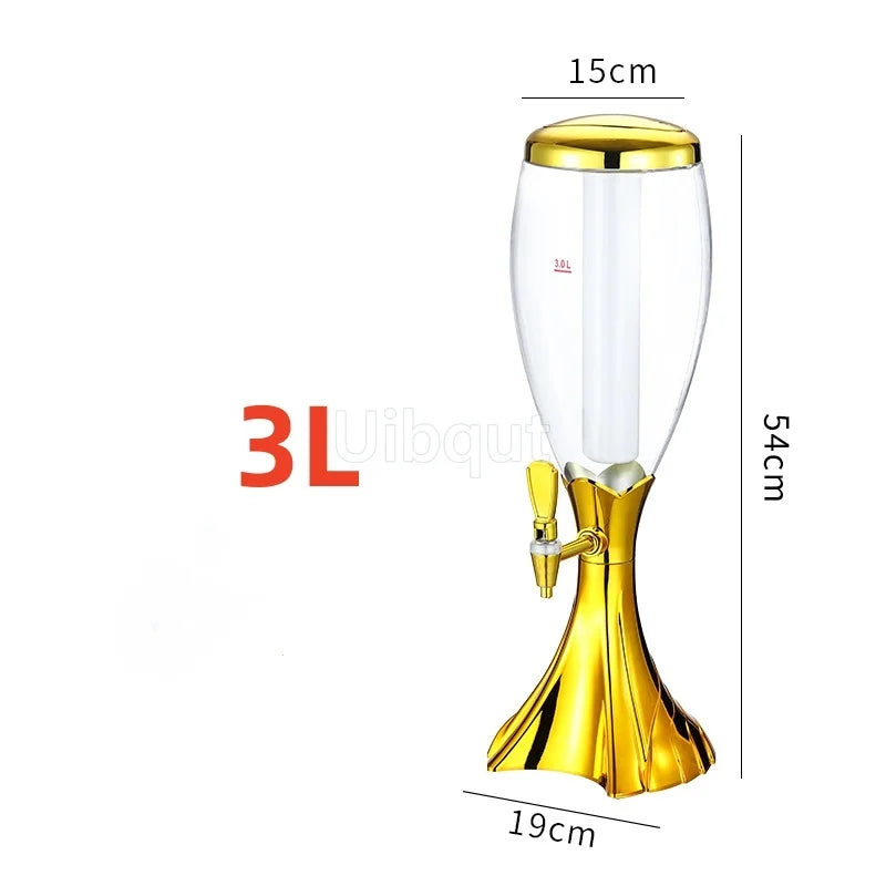 1.5L 3L Wine Beer cocktail Beer Pagoda Tea Bucke