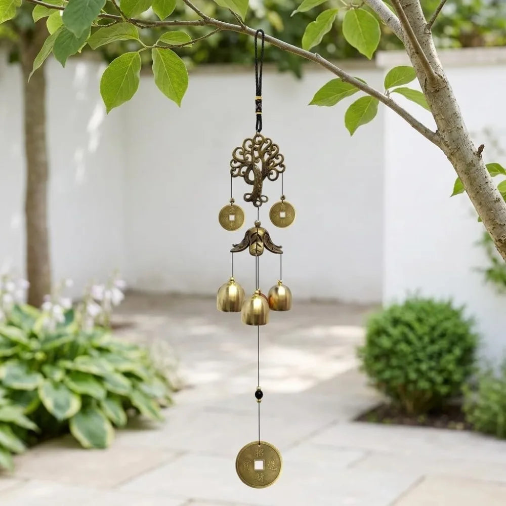 Elegant Wind Chimes  Metal Bells Hanging Ornamen