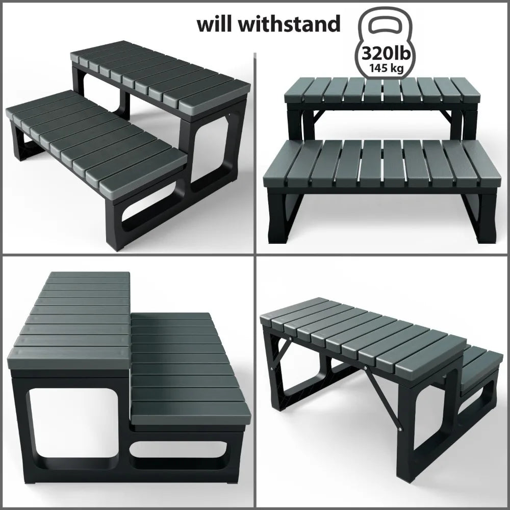 Hot Tub Steps/Spa Steps Non-Slip