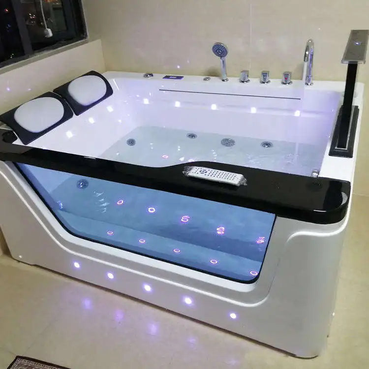 3 Person Balboa Hot Tub Massage LED Lights and 37 Jets