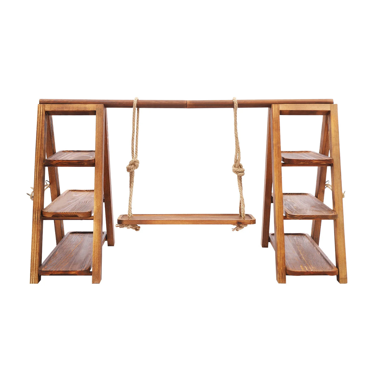 3-Tier Wooden Cake Stand Tray,