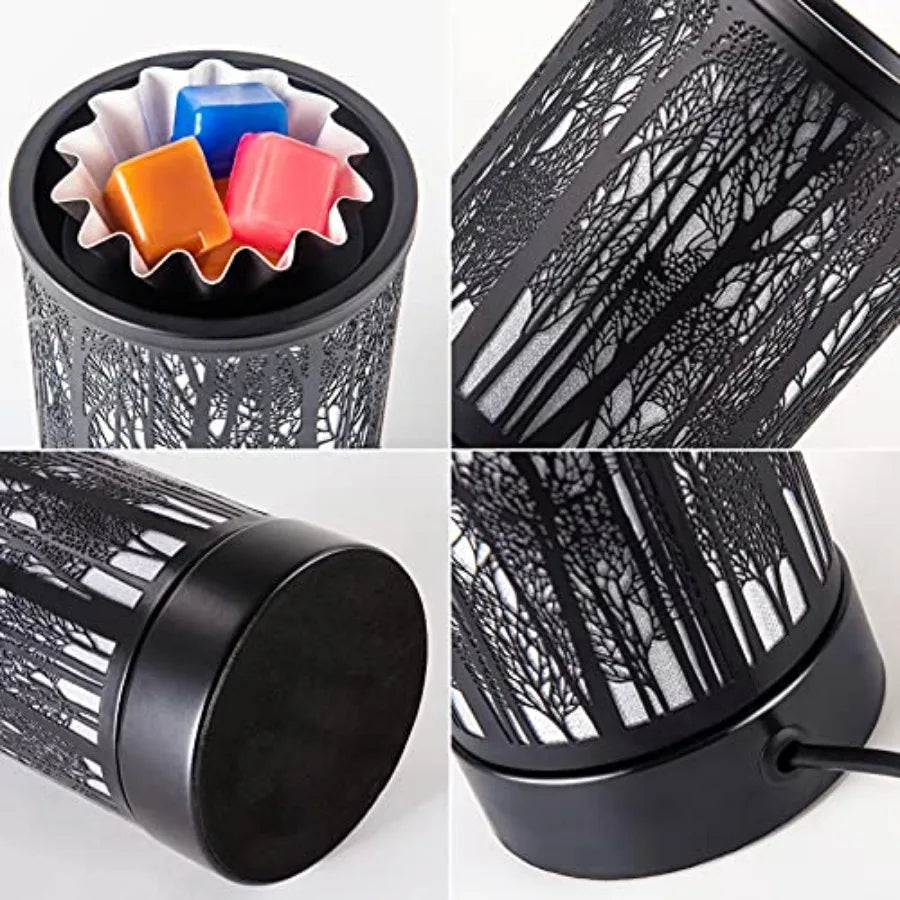 Wax Warmer for Scented Wax with 7 Colors LED Lighting Oil Lamp Burner