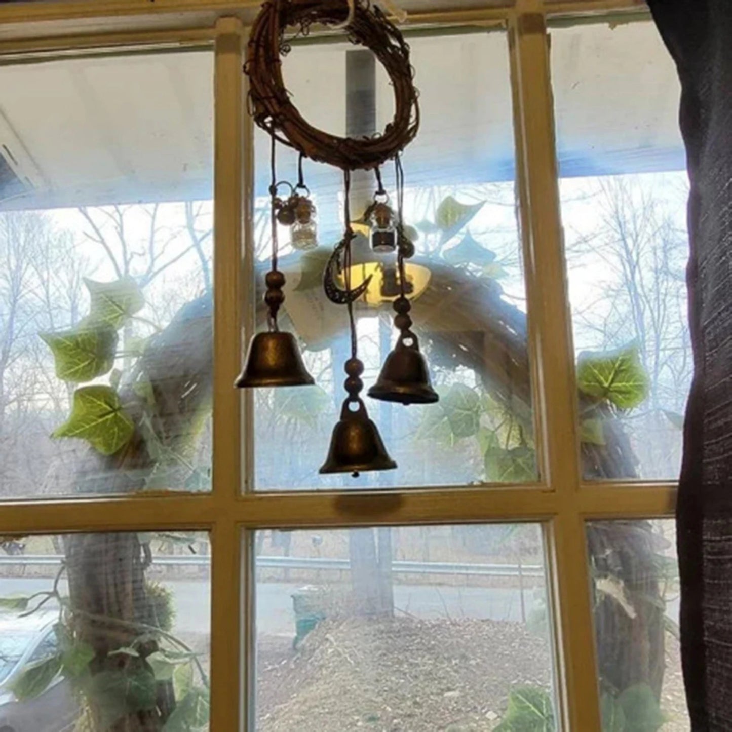 2PCS Handmade Hanging Witch Bell  Wind Chime