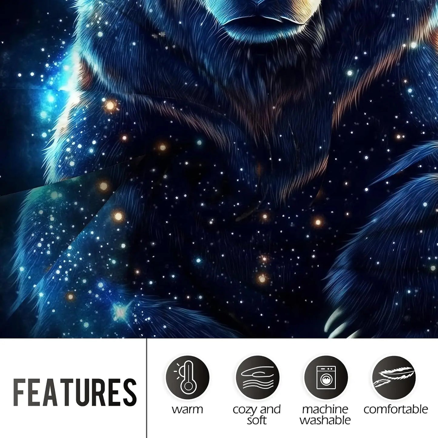 Bear Blanket Soft Cozy Flannel Throw Blankets