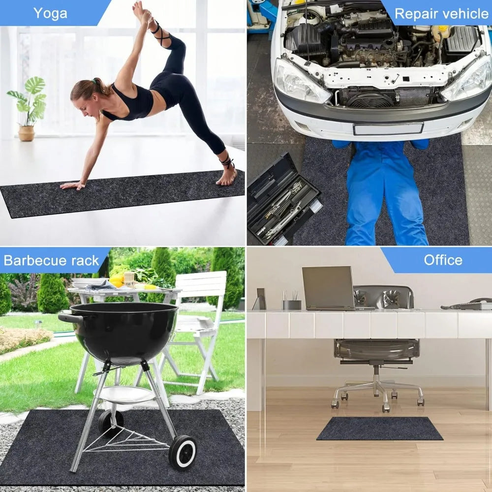 Large Round Inflatable Hot Tub Mat Waterproof Non Slip