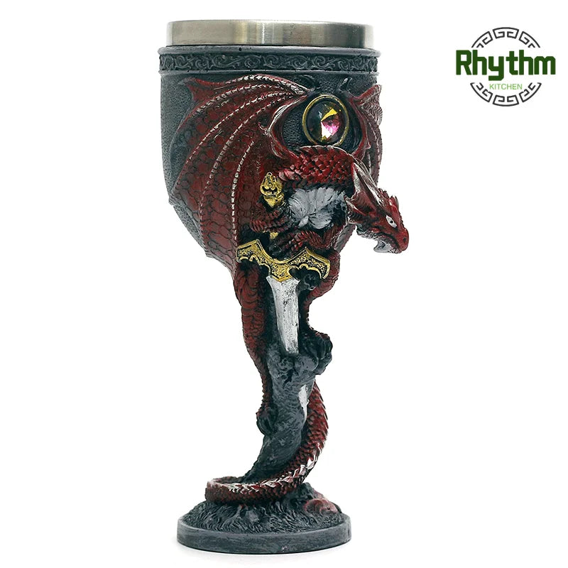 54 Styles Viking Pirate Series: Stainless Steel  Champagne Glass
